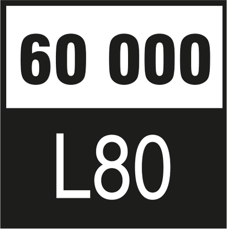 Lebensdauer 60000-L80