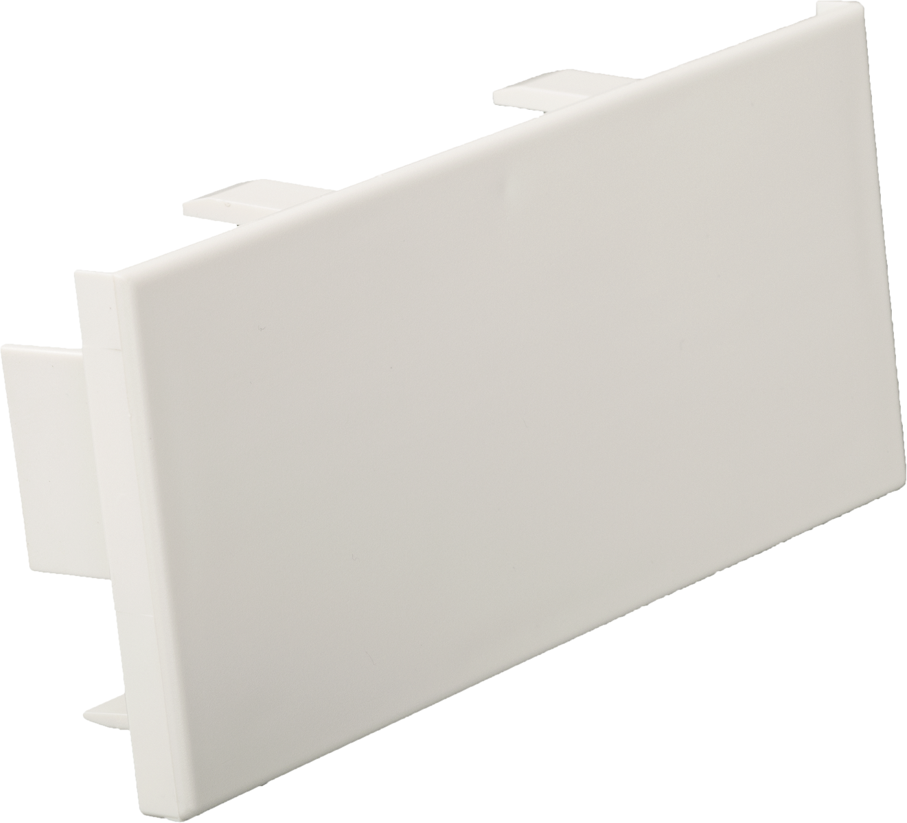 CK 60 Endstück 110x60 mm Braun RAL 8014 ABS