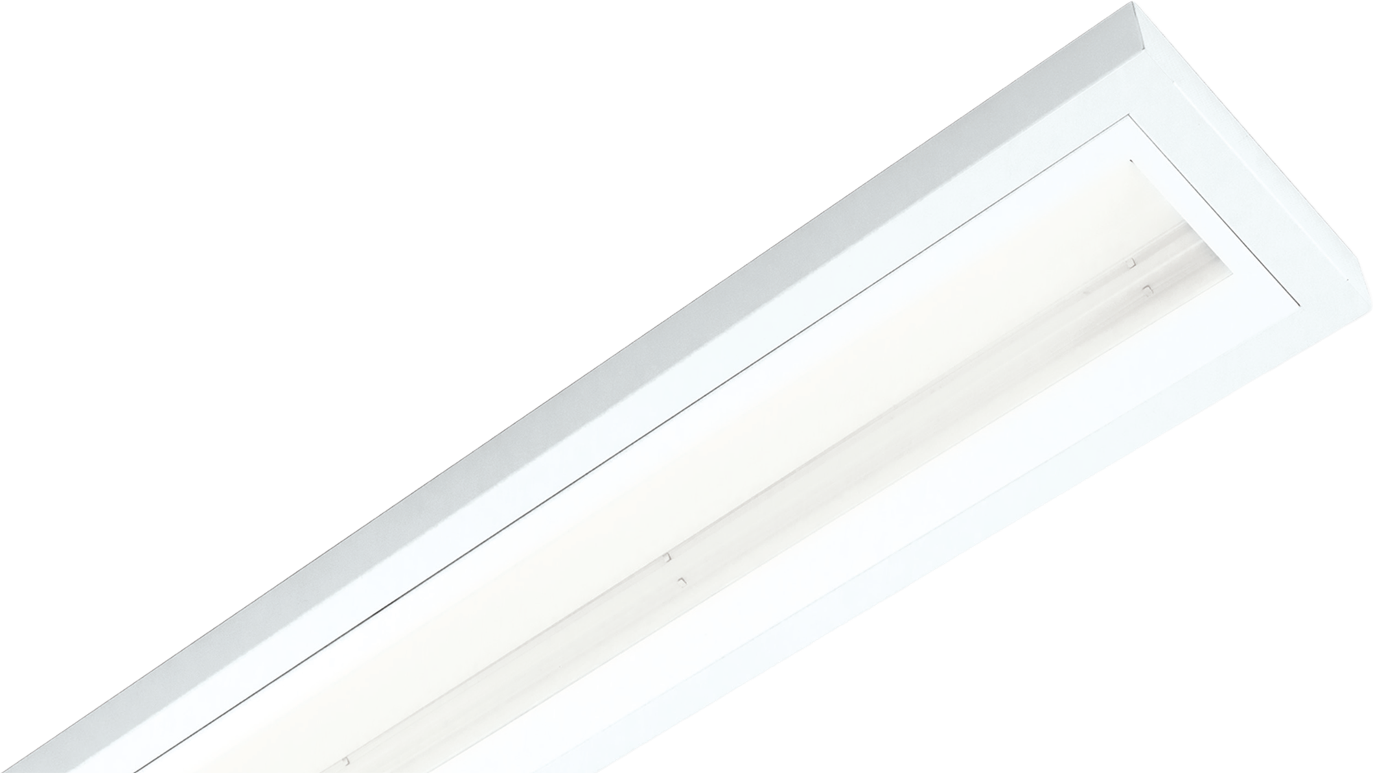 LED-Anbaul. MAS 37.4 asym. 37W/4000K/4500lm/CRI>80 L=1245 mm/RAL9016