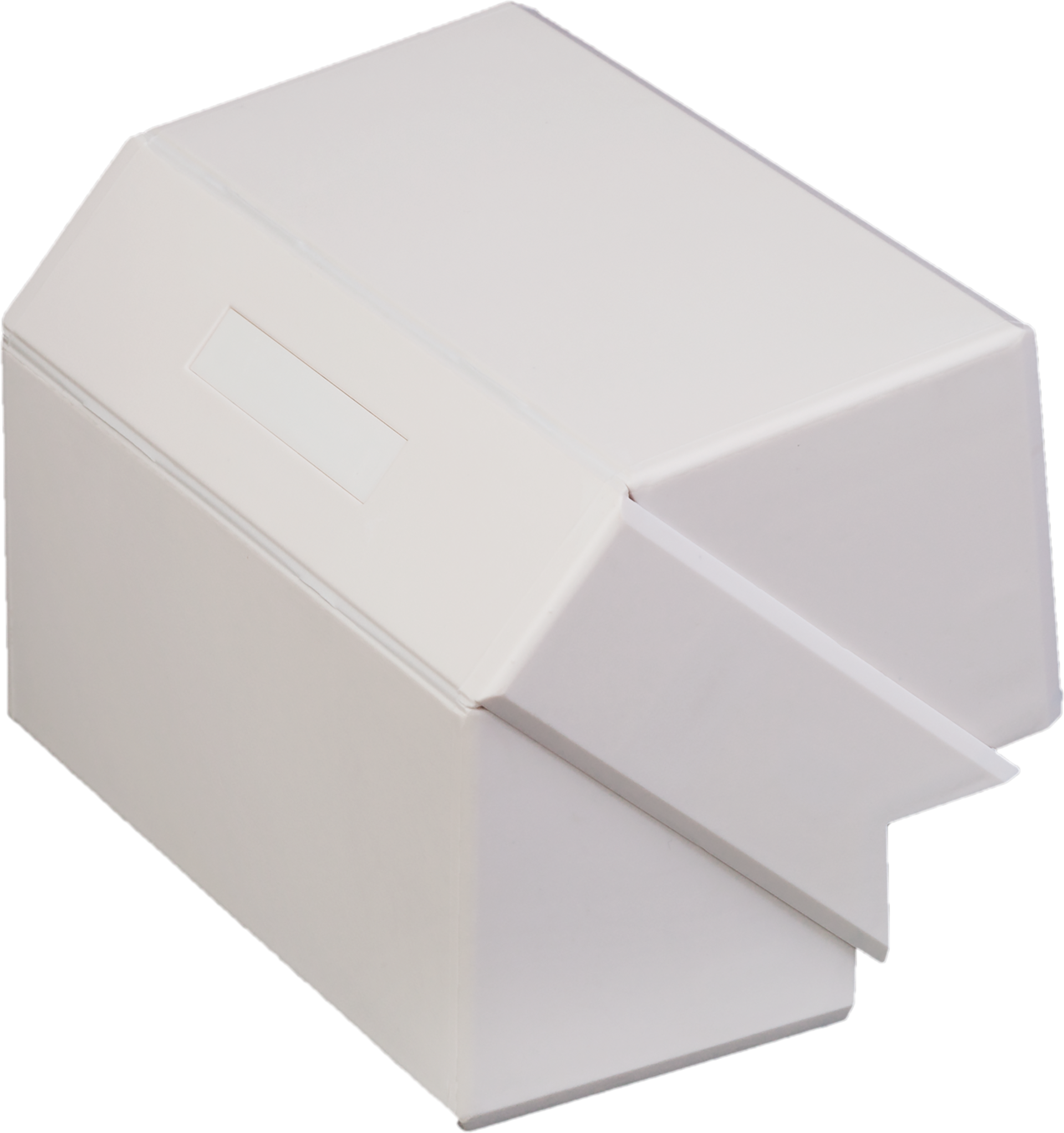 CK 60 Außeneck 90x60 mm Weiß RAL 9001 ABS