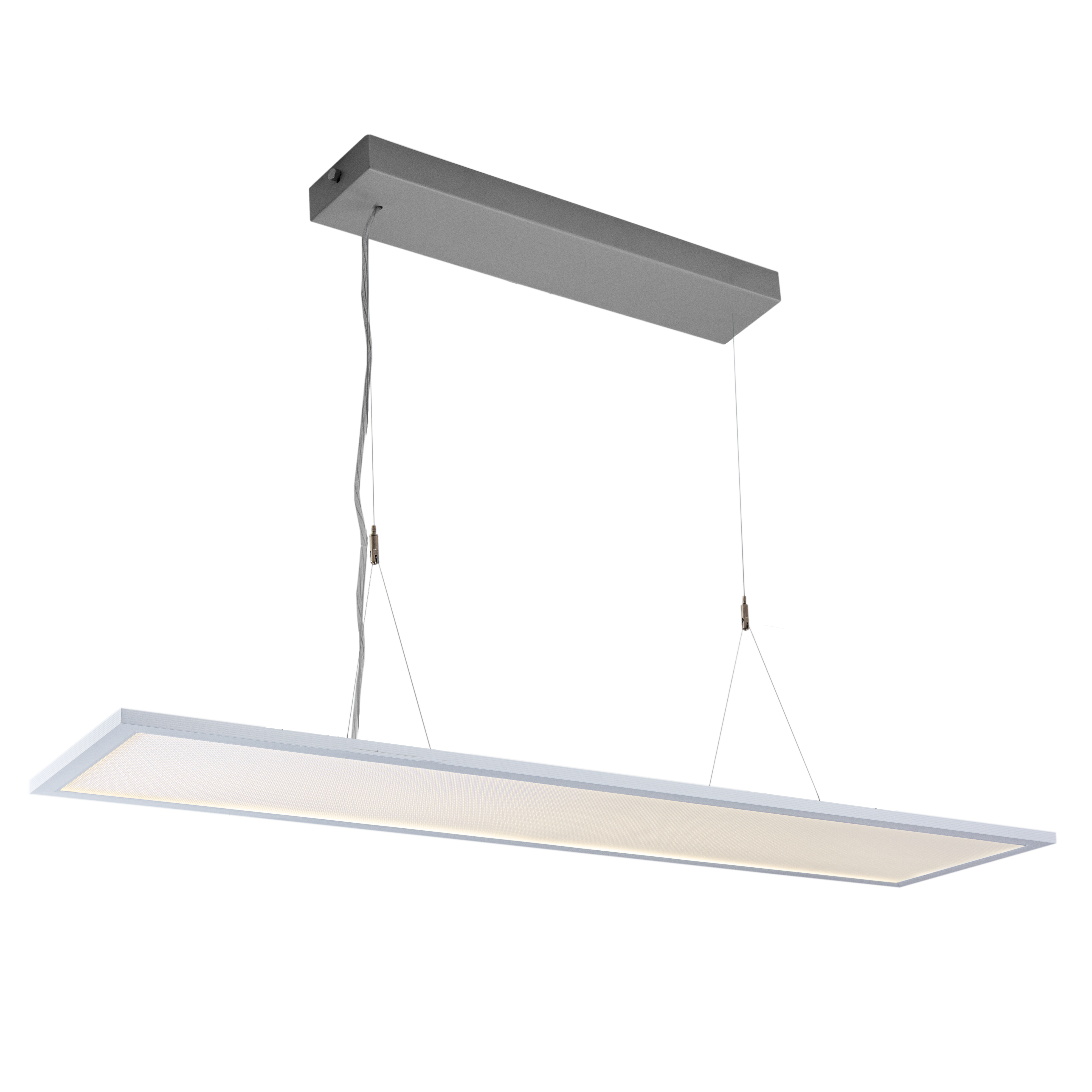LED-Pendelleuchte MPDI 34.4 34W/4000K/4800lm/L=1200 mm dir./indir./CRI>80/AL elox