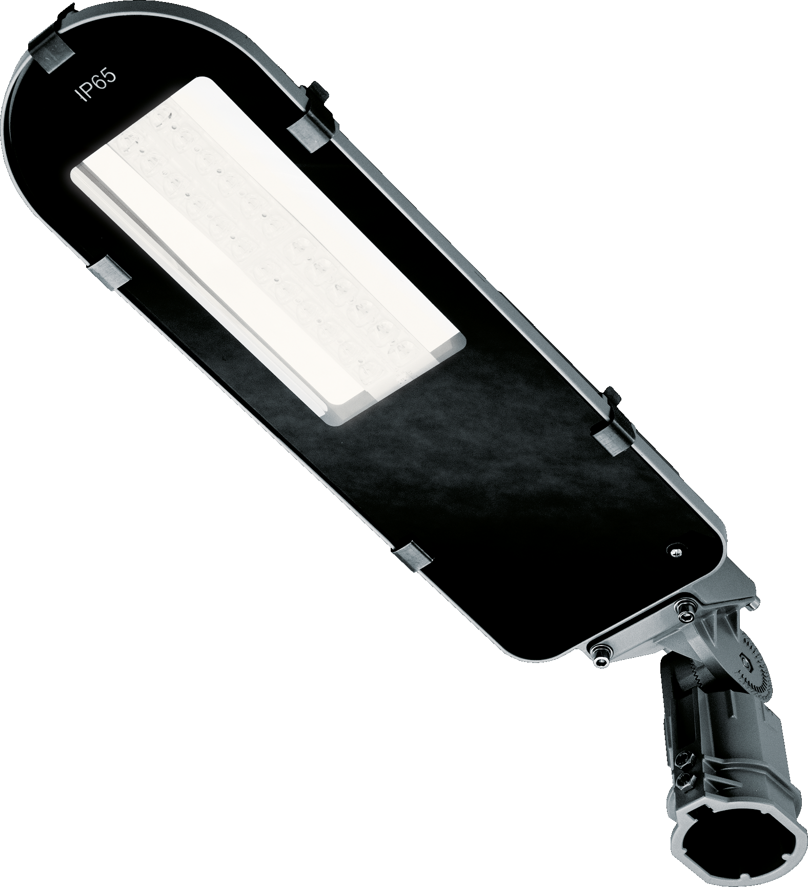 LED Mastleuchte MSTML 88 /88W 5000K/11200lm/Zopf-Dm.=60 mm Gehäuse Aluminium grau