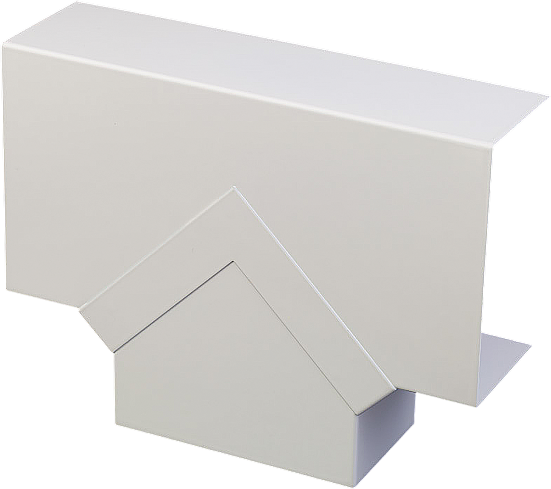BRS-F T-Stück Für: 170 x 72 mm Stahlblech, RAL 9010
