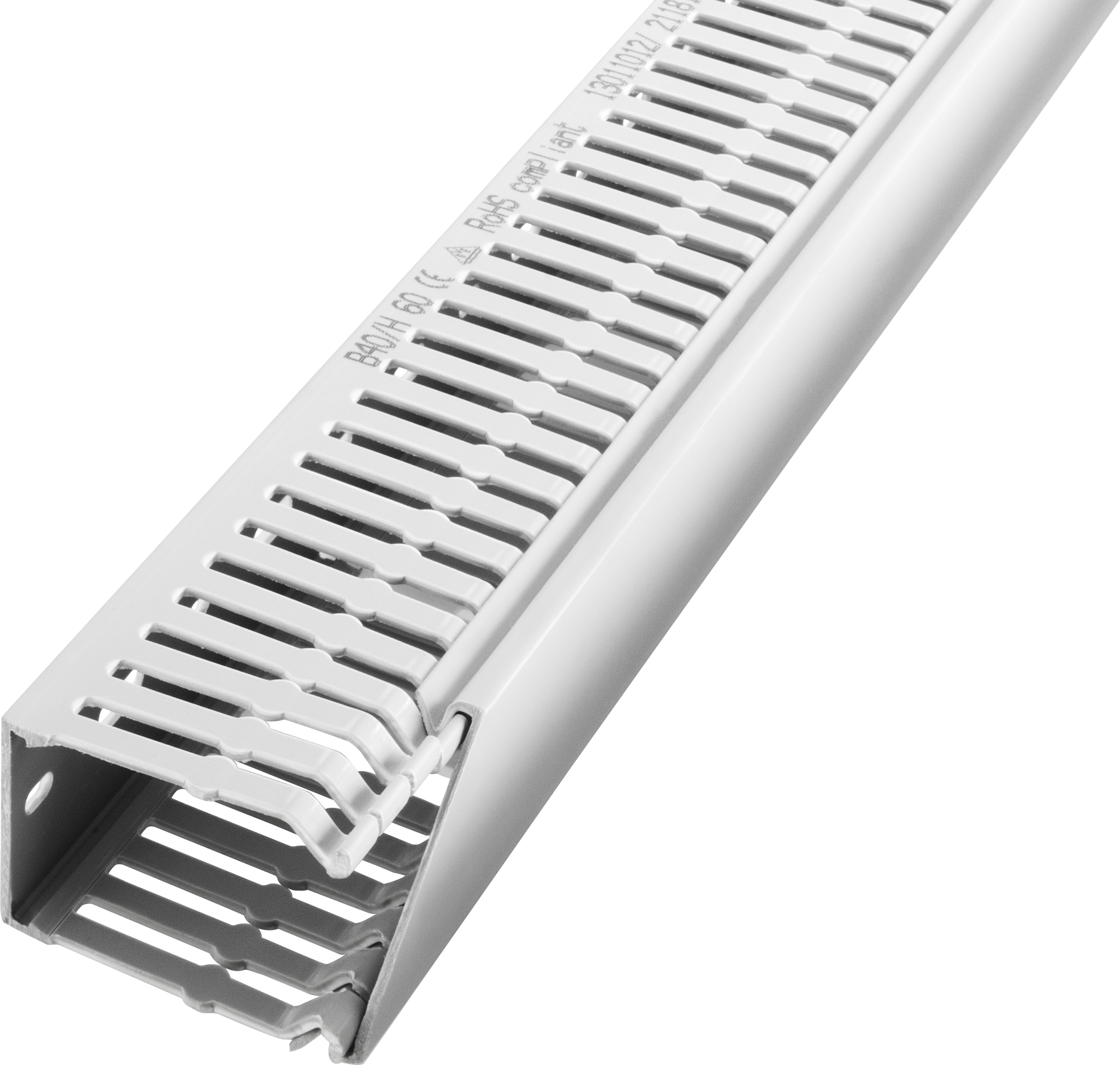 Terminal F 2000 halogenfrei 80 x 60 mm, RAL 7035 VE: 32 m