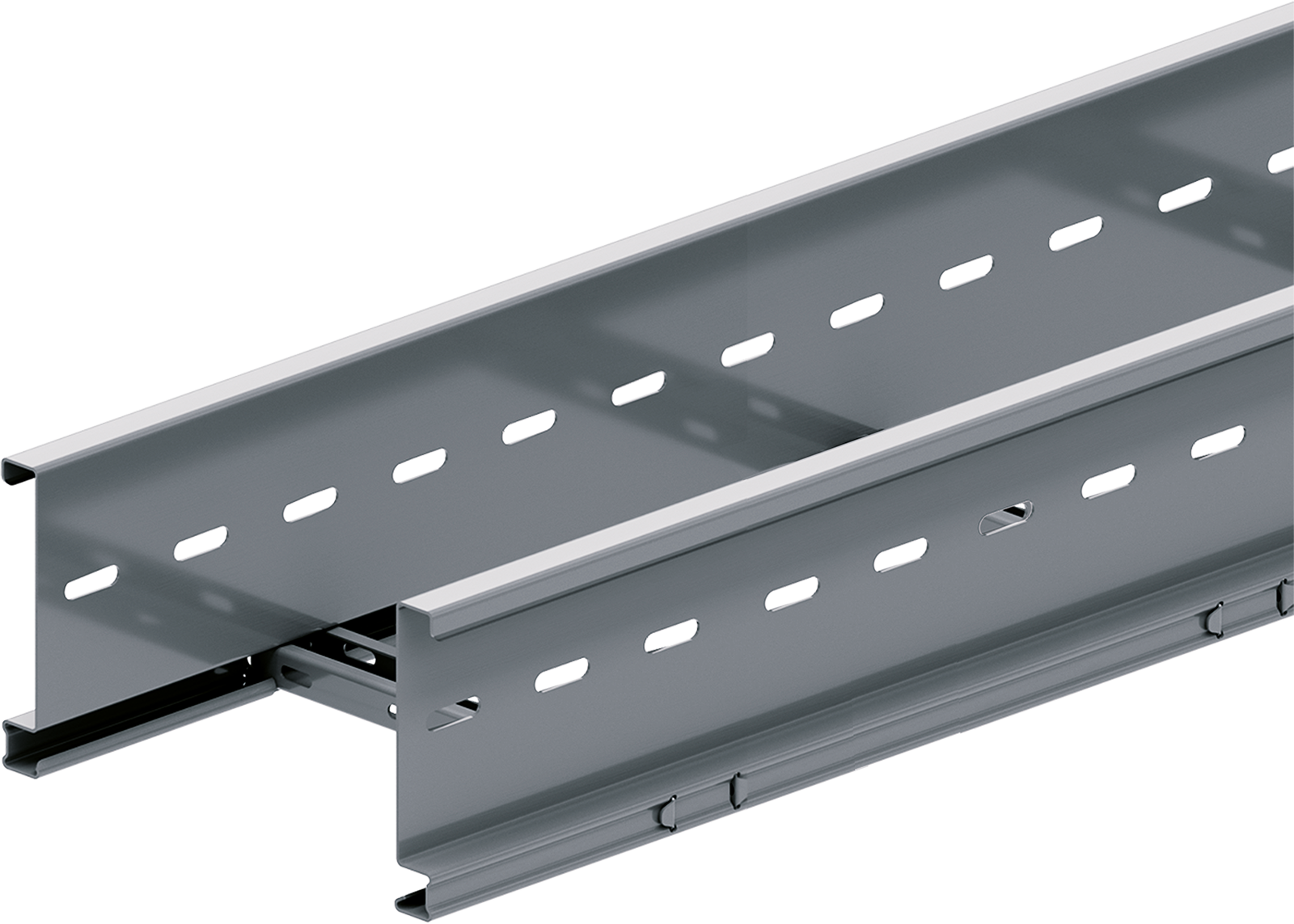 KLL 110 Kabelleiter 3000 x 200 x 110 , 1,25 mm Stahlblech, Zinkmagnesium