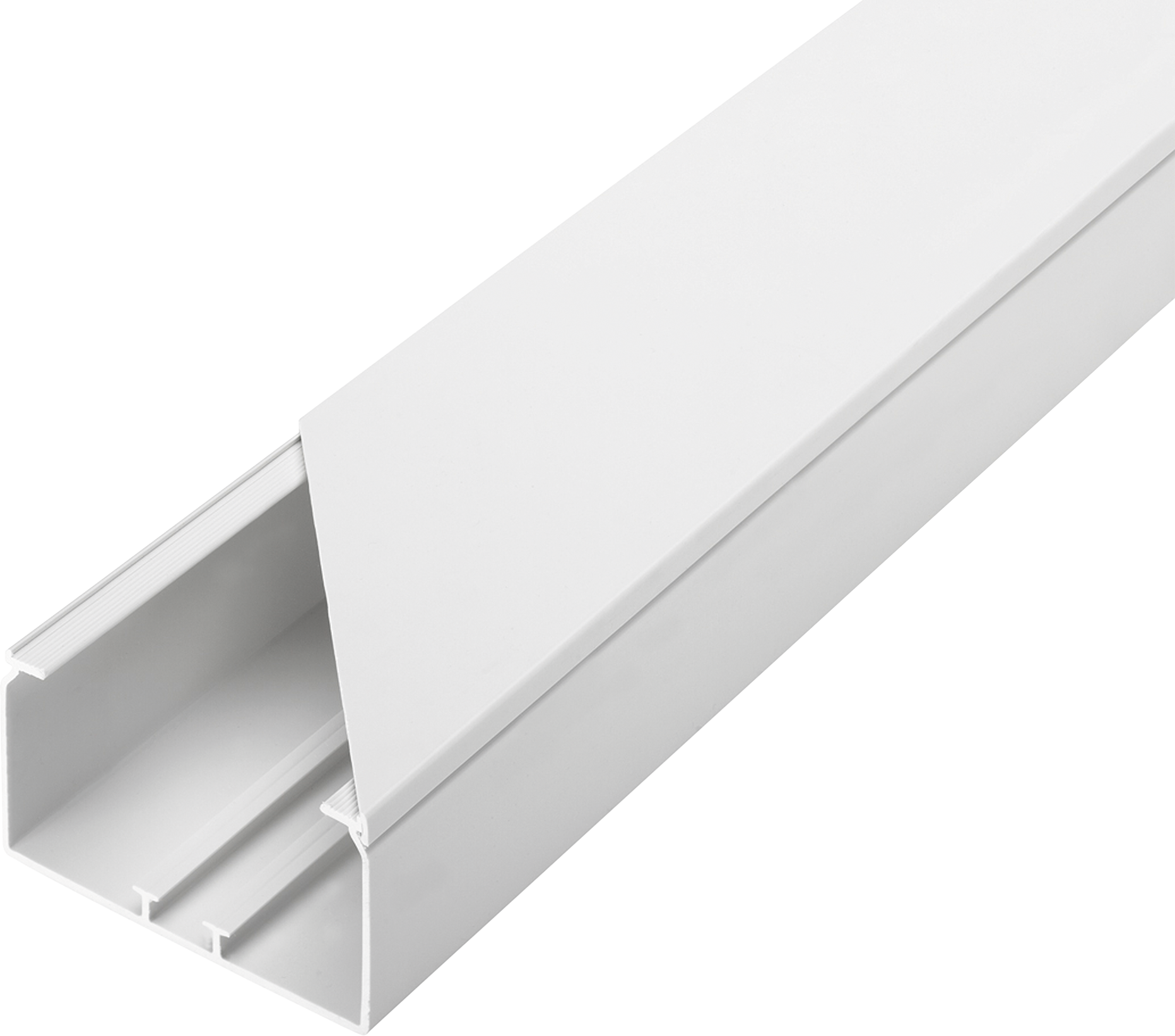 Installationskanal CK 130x60mm Lichtgrau RAL 7035,VE: 12m PVC