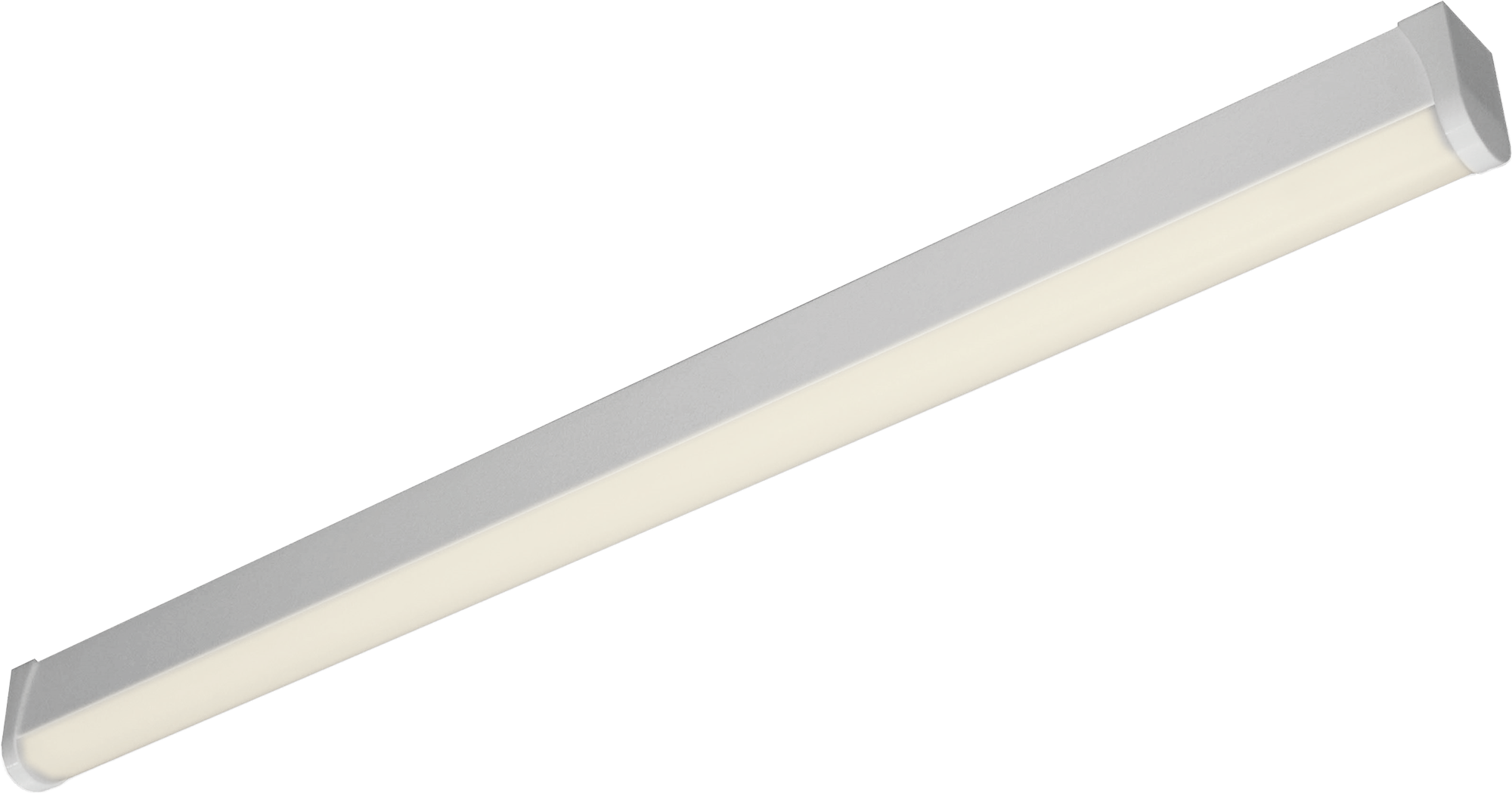 Lichtleiste LED-MLL 17.4.OP IP40 10-17W/1200-2000lm/4000K/CRI>80 590x35x58 mm/AL elox./Abd.opal