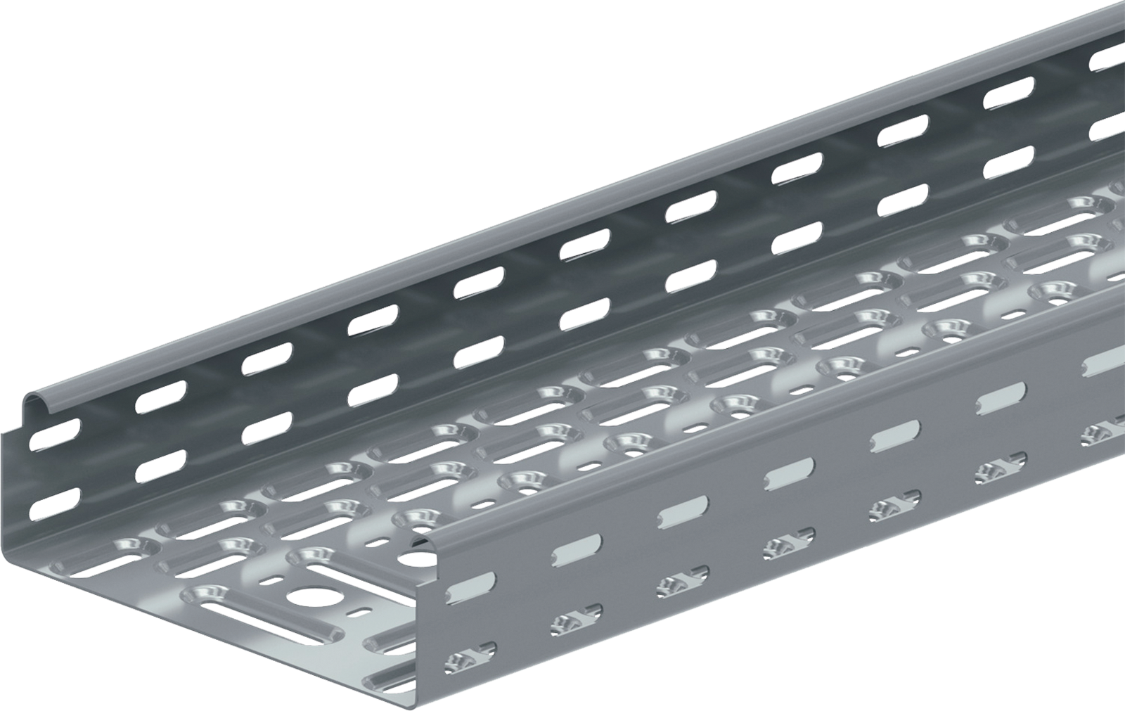 KBL 60, Kabelbahn m. Verbinder 3000 x  200 x 60 , 1,25 mm Stahlblech, Sendzimirverzinkt