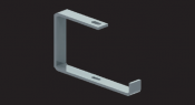 KBL-DB Ceiling Brackets for assembly to ceilings and threaded rods M 8 or M 10