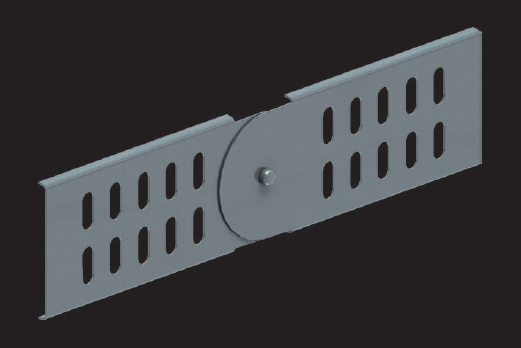KBL-GV Gelenkverbinder Befestigung mit 4 Schrauben M 6 x 10