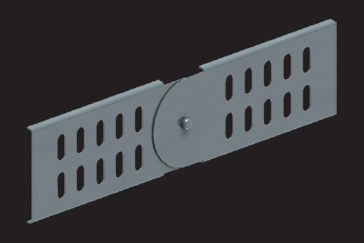 KBL-GV Hinge Connectors Fastening with 4 screws M 6 x 10