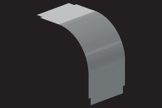 KBL-DAB 90° Covers for downwards bends 90°