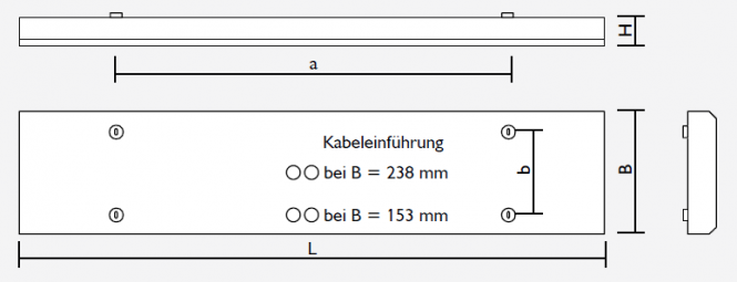 TRENDLIGHT Raster-Anbauleuchte UGR <19