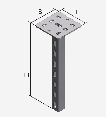 KBL-HSMES Deckenstützen standard