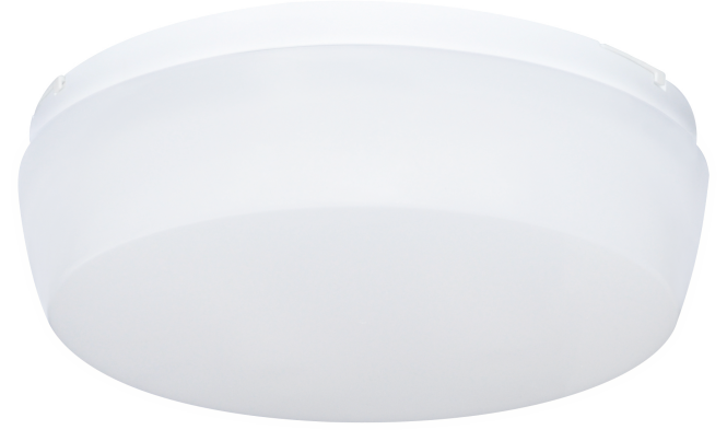 LED Feuchtraum-Wannenleuchte Serie 24, quadratisch oder rund