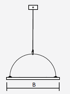 Licatec | LED Pendelleuchte direkt / indirekt | Pendant luminaires