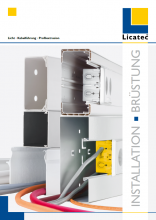 Katalog Cover: Bruestungskanaele-Installationskanaele